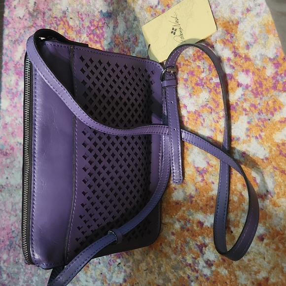 Patricia Nash Handbags - Patricia Nash Perforated Leather Crossbody Purse